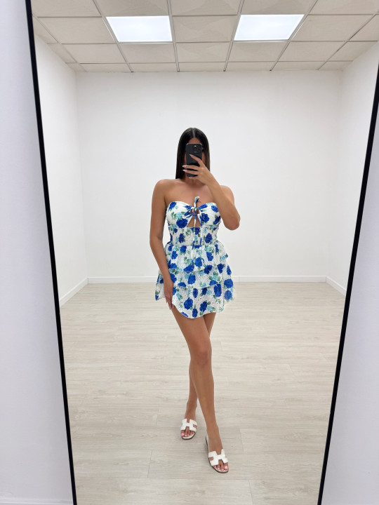 VESTIDO IBIZA AZUL AÑIL VESTIDO IBIZA AZUL AÑIL
